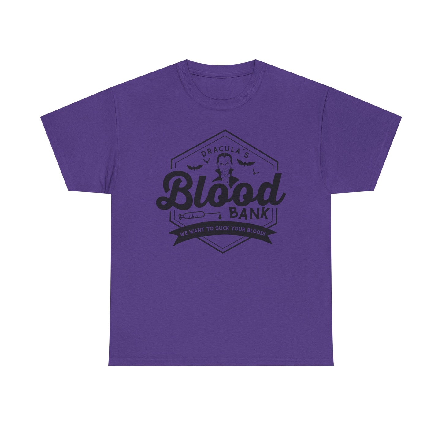 Blood Bank Tee — Dracula Vintage Vampire Graphic T-Shirt