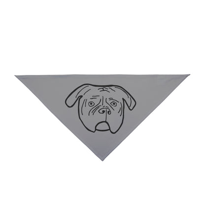 Walter Pet Bandana- Gray