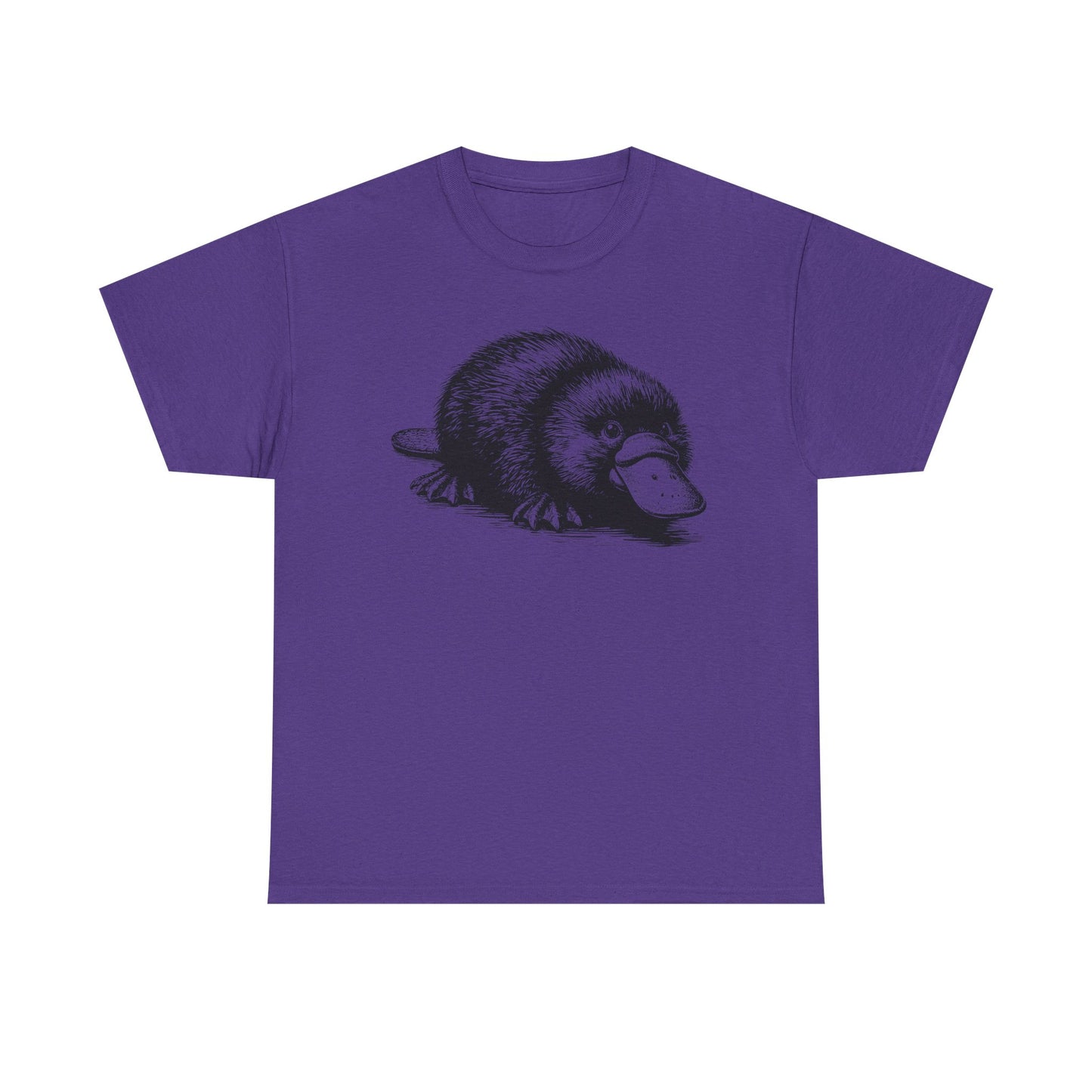 Platypus Sketch Tee — Vintage Wildlife Graphic T-Shirt