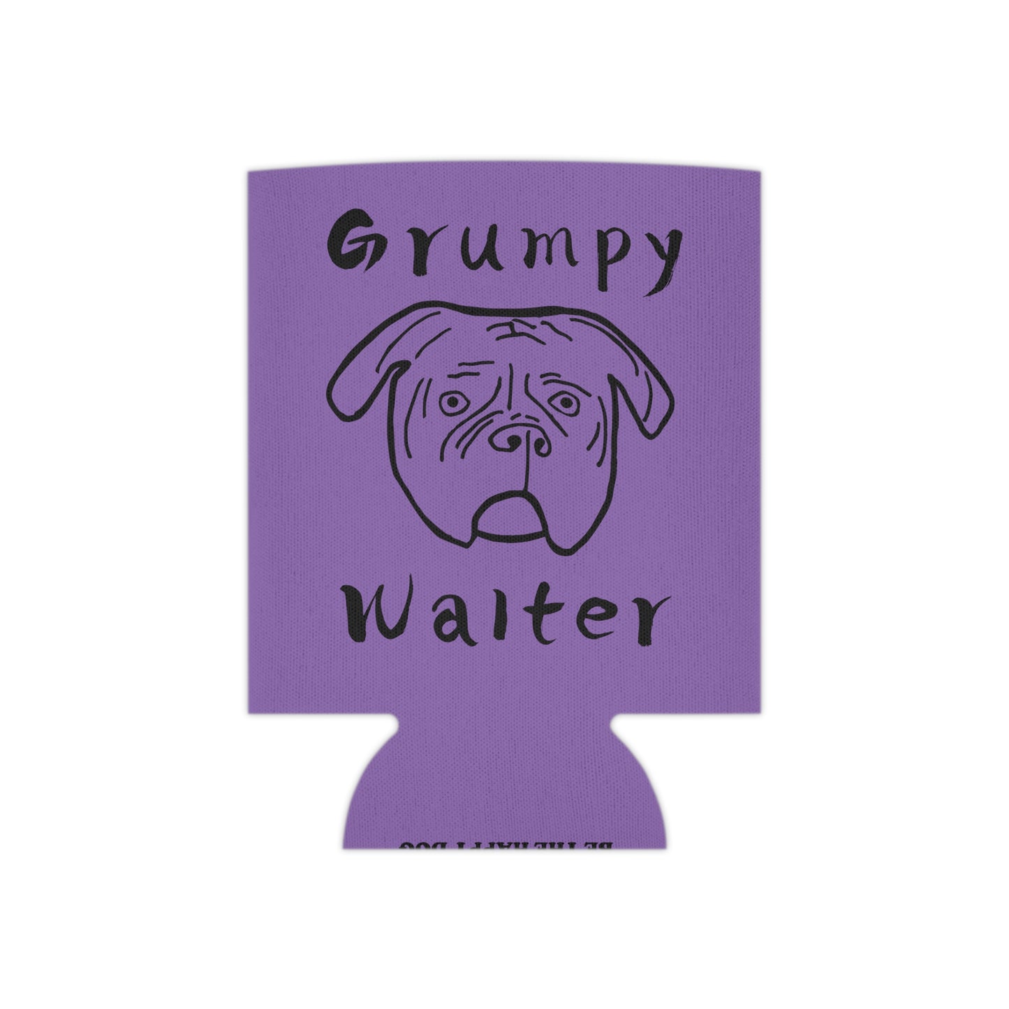 Grumpy Walter Can Cooler- Purple