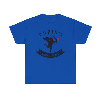 Cupid's Archery School T-Shirt — Funny Valentine Cupid Tee