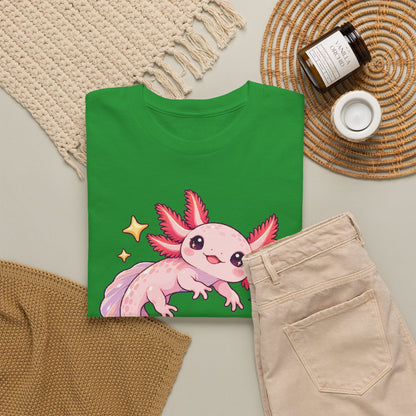 Axolotl Starry Swimmer T-Shirt