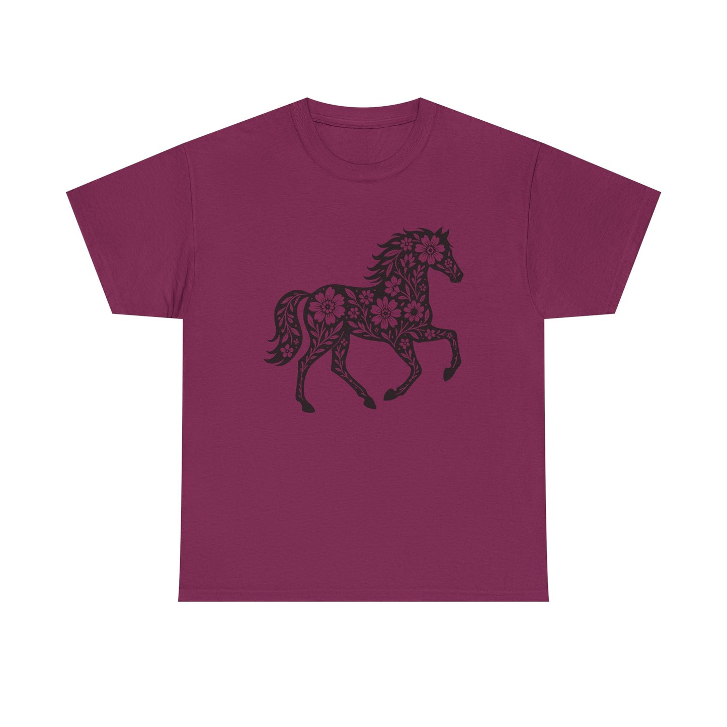 Floral Horse T-Shirt