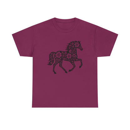 Floral Horse T-Shirt