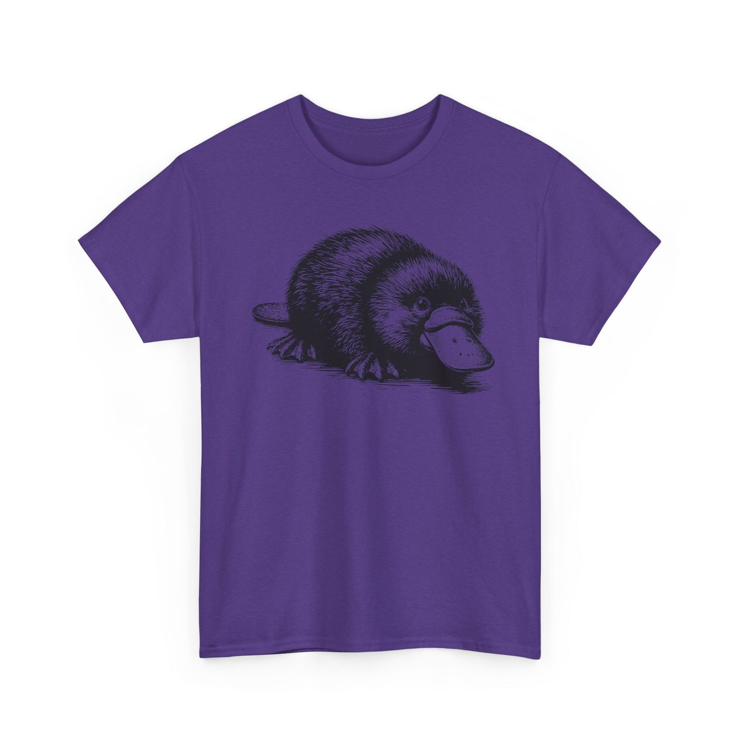 Platypus Sketch Tee — Vintage Wildlife Graphic T-Shirt