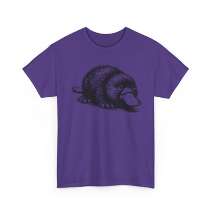 Platypus Sketch Tee — Vintage Wildlife Graphic T-Shirt