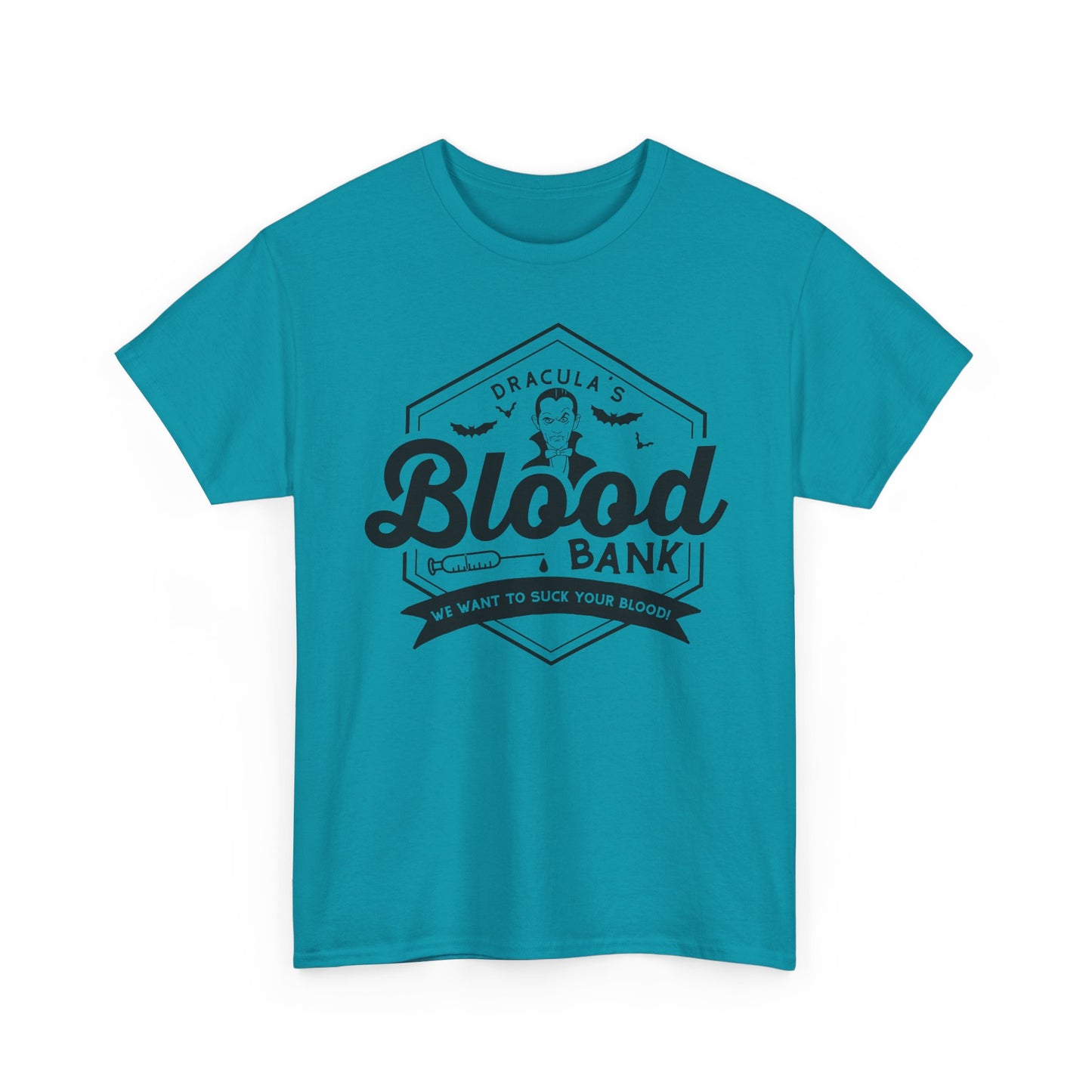Blood Bank Tee — Dracula Vintage Vampire Graphic T-Shirt