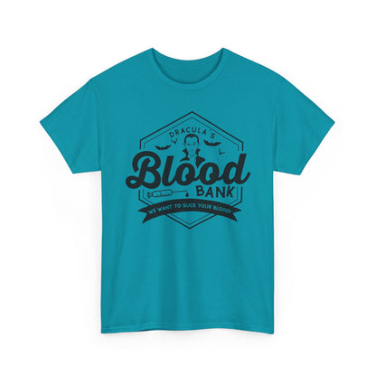 Blood Bank Tee — Dracula Vintage Vampire Graphic T-Shirt