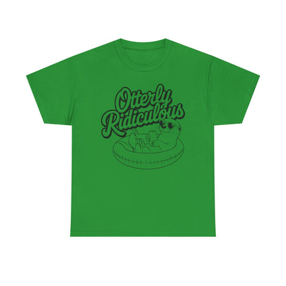 Otterly Ridiculous T-Shirt — Cute Otter Pool Graphic Tee
