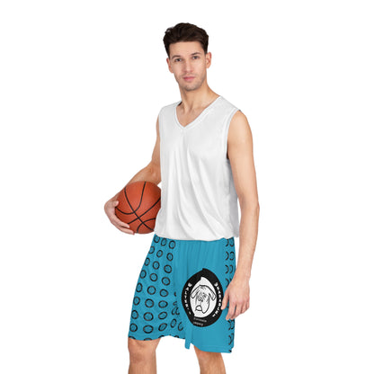 Walter Basketball Shorts -Blue