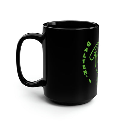 Walter's Green face mug, 15oz