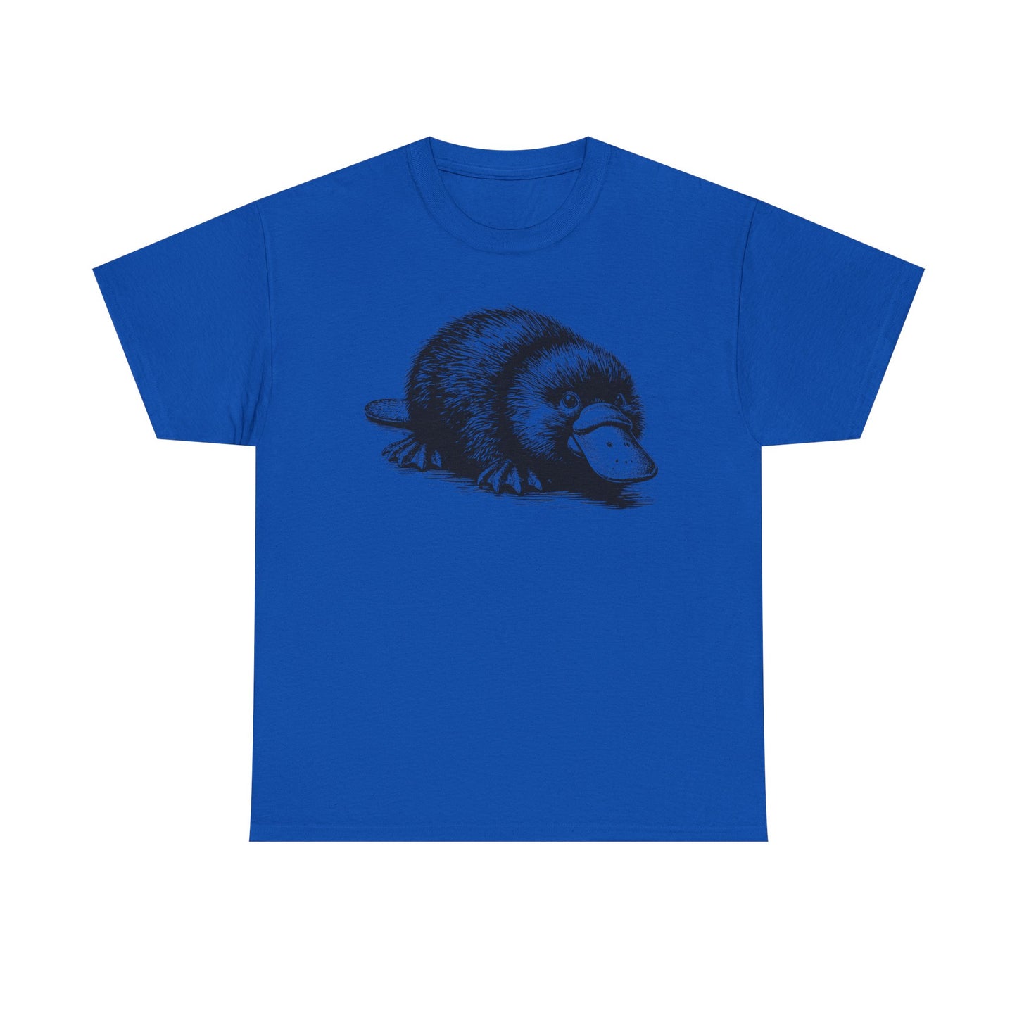 Platypus Sketch Tee — Vintage Wildlife Graphic T-Shirt
