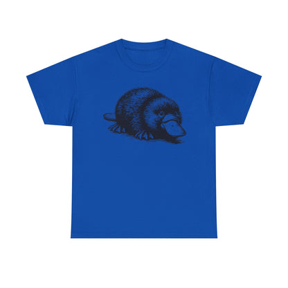 Platypus Sketch Tee — Vintage Wildlife Graphic T-Shirt