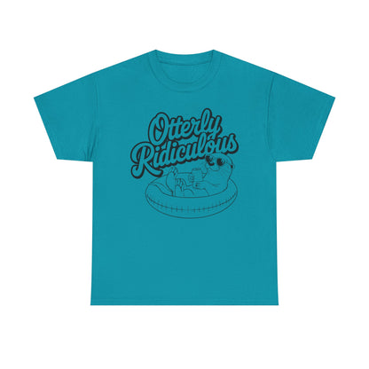 Otterly Ridiculous T-Shirt — Cute Otter Pool Graphic Tee