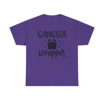 Gangsta Wrapper Tee — Funny Christmas Gift-Wrapping T-Shirt
