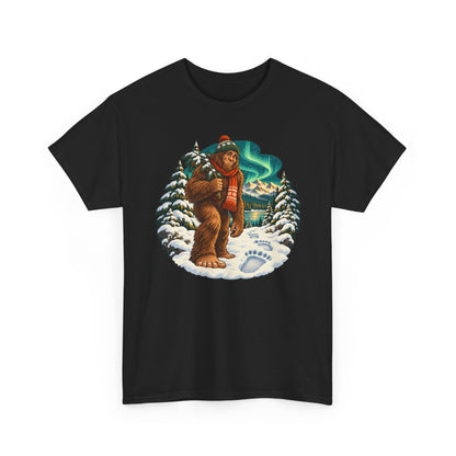 Bigfoot Snow Day Sasquatch T-Shirt