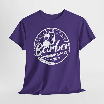 Barber Shop Vintage Logo Tee — Classic Barbershop Crewneck