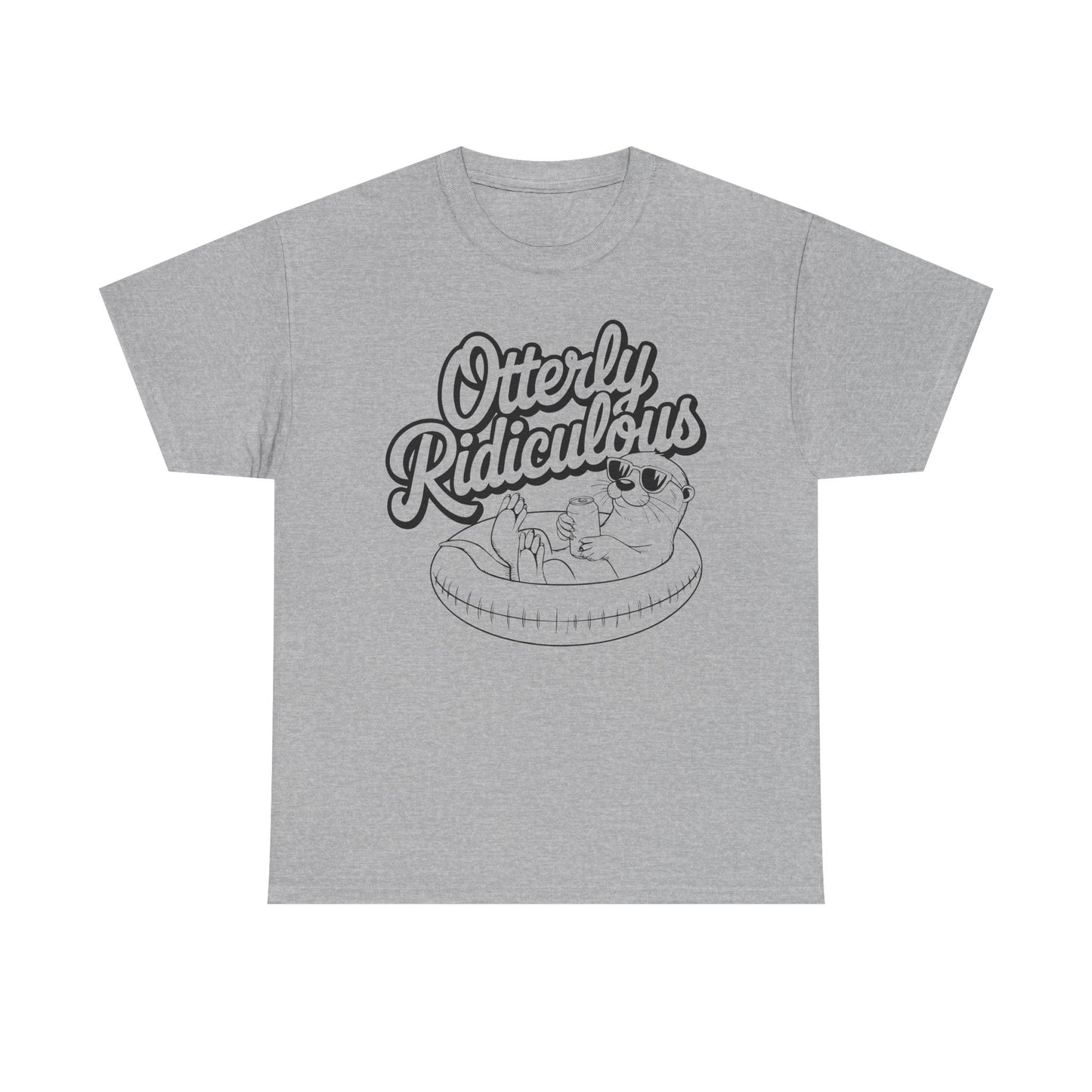 Otterly Ridiculous T-Shirt — Cute Otter Pool Graphic Tee