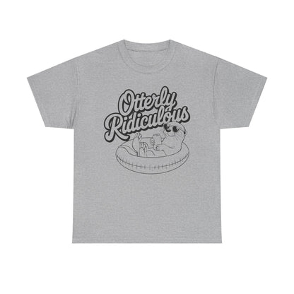 Otterly Ridiculous T-Shirt — Cute Otter Pool Graphic Tee