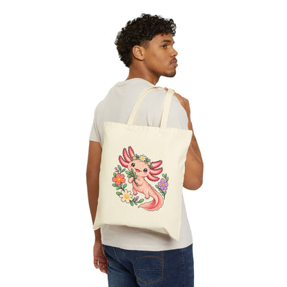 Axolotl Garden Party Tote Bag
