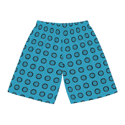 Walter Basketball Shorts -Blue