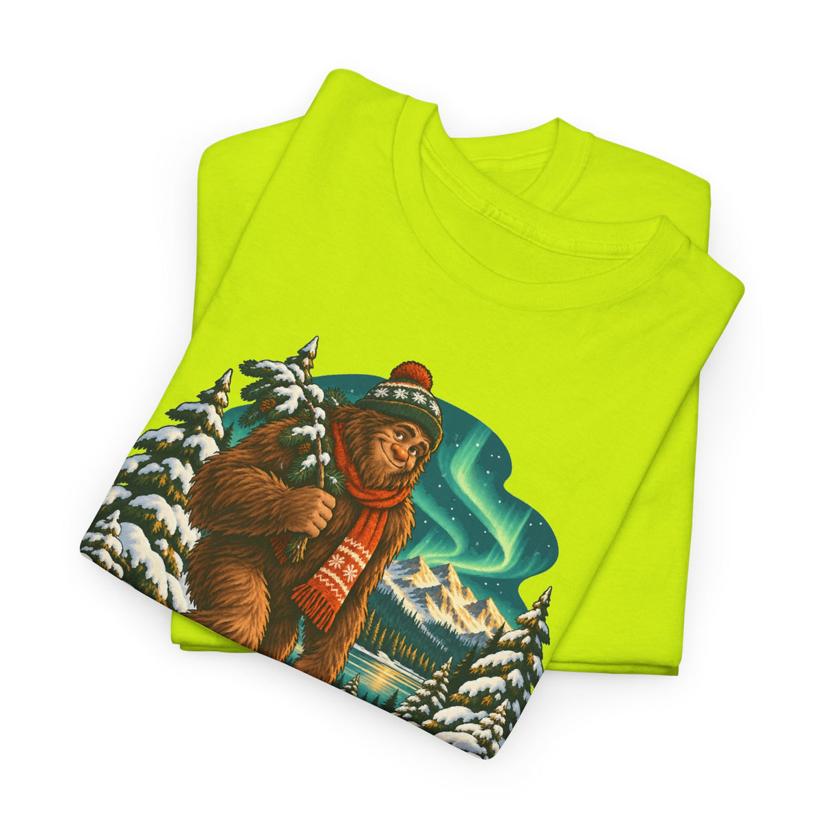 Bigfoot Snow Day Sasquatch T-Shirt