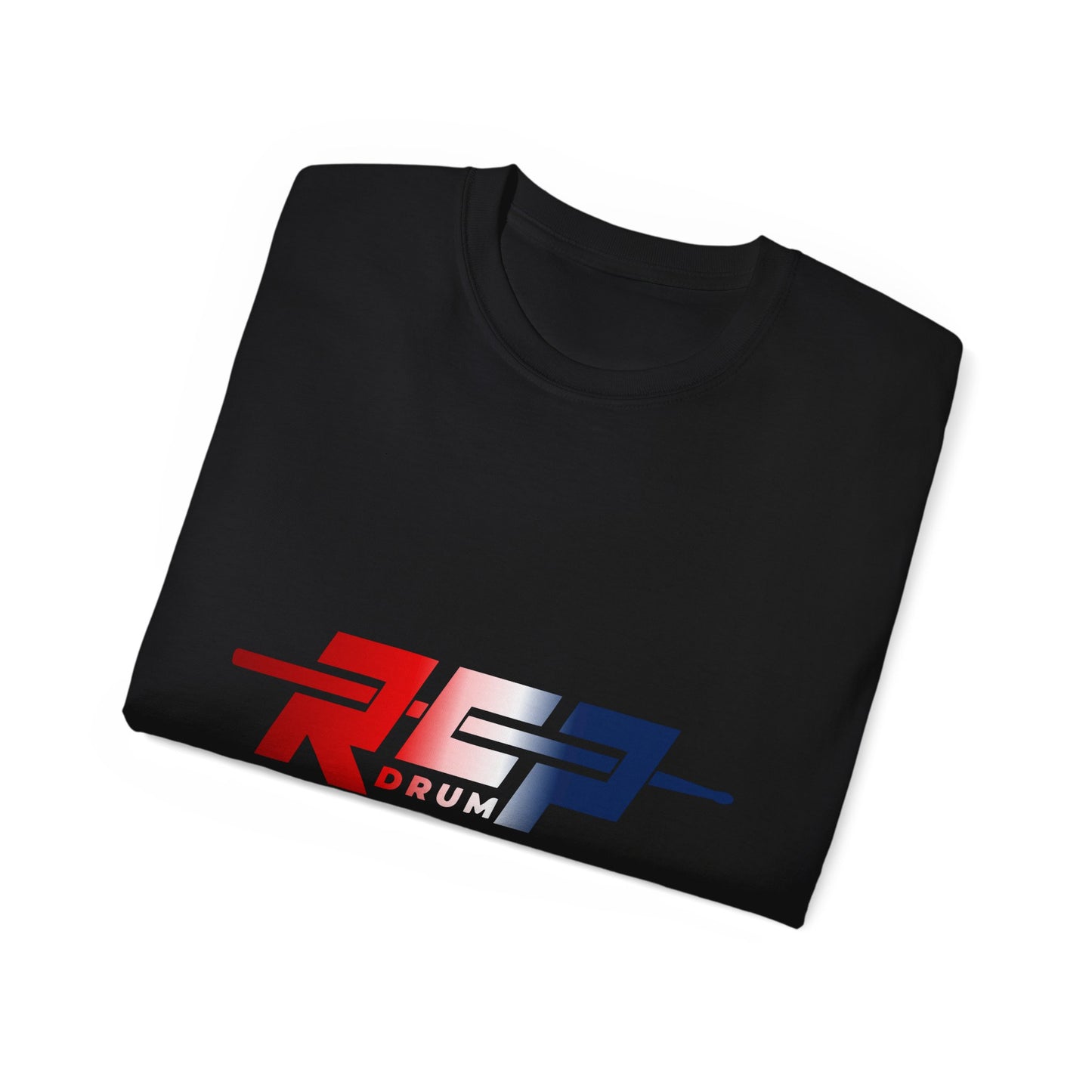 R&P Company Retro Logo Tee - Patriotic Red & Blue Graphic T-Shirt