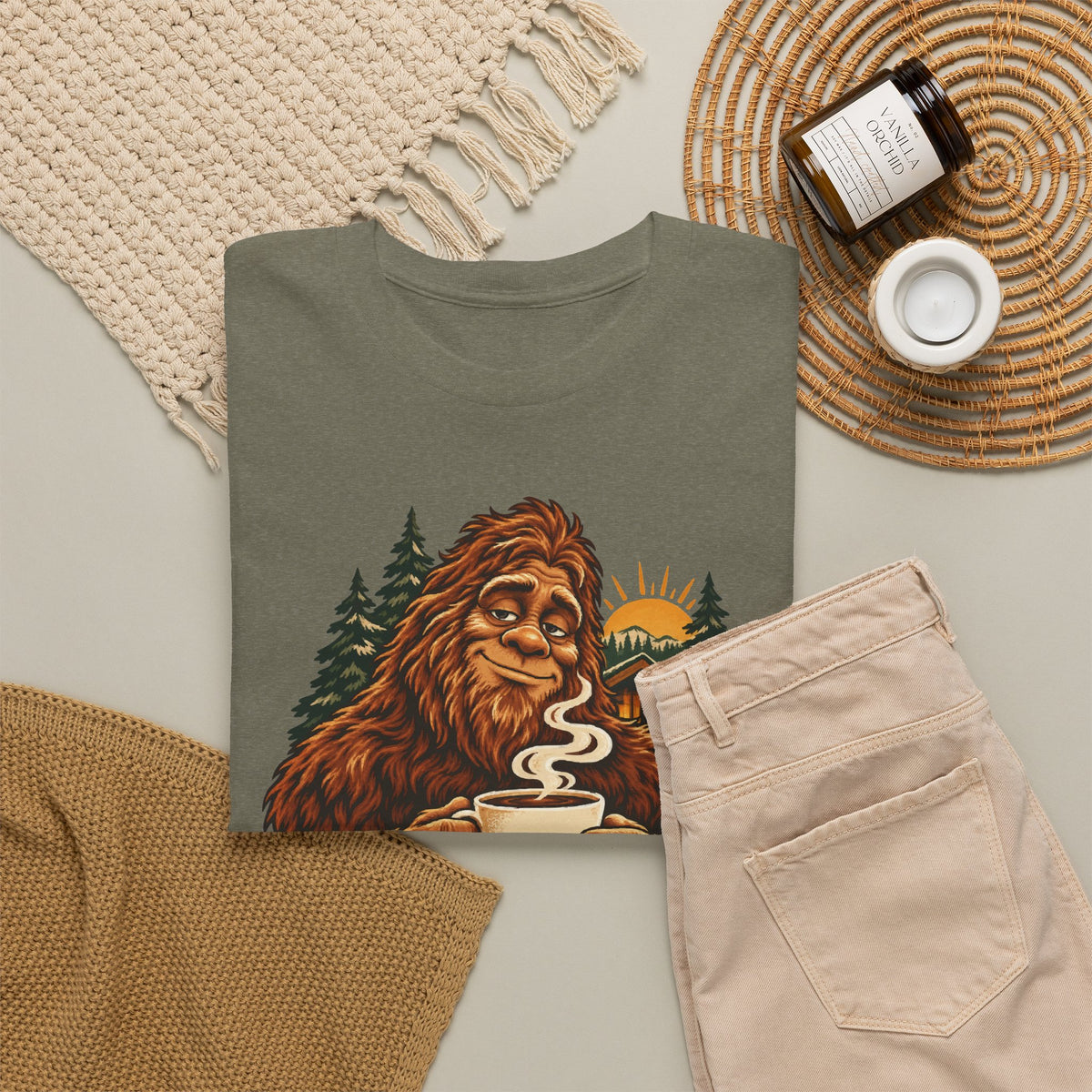 Bigfoot Coffee Before Sightings T-Shirt