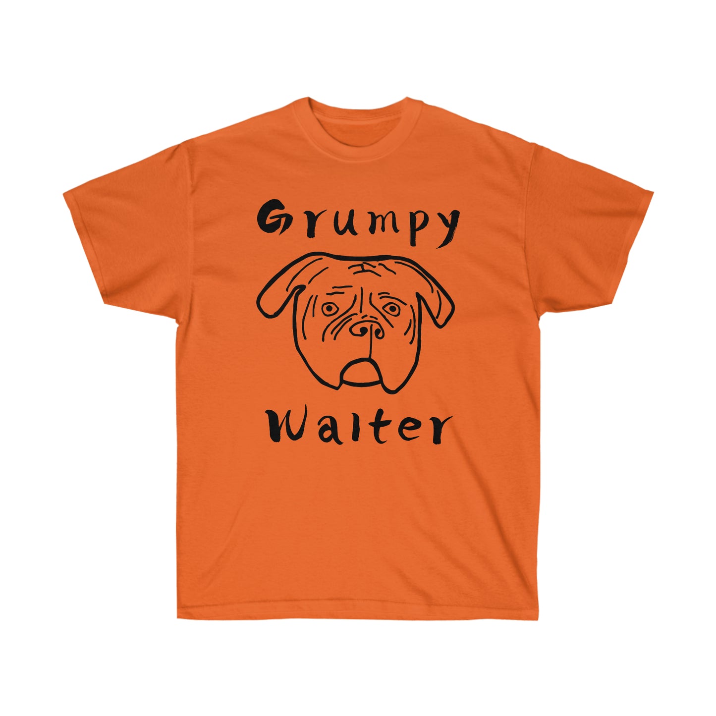 Grumpy Walter- Black Ink