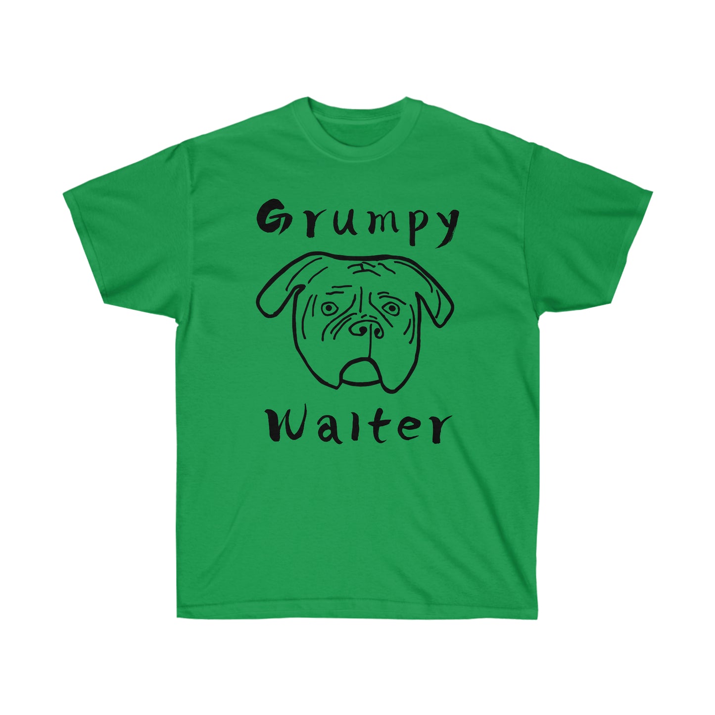 Grumpy Walter- Black Ink