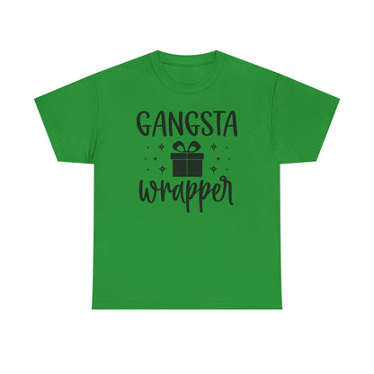Gangsta Wrapper Tee — Funny Christmas Gift-Wrapping T-Shirt
