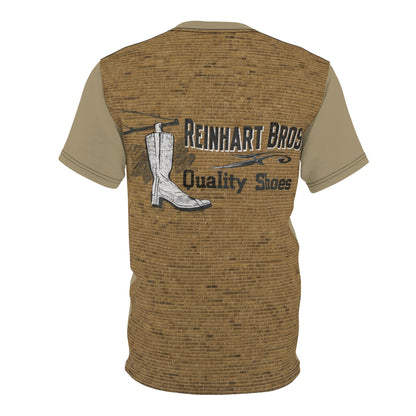 Desert Haze Pocket Tee — Vintage Camel Dune Graphic