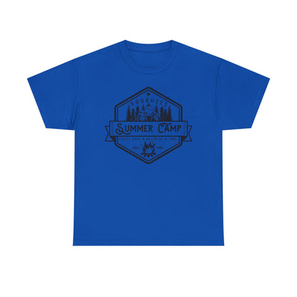 Summer Camp Badge T-Shirt — Woodhees Camp Graphic Tee