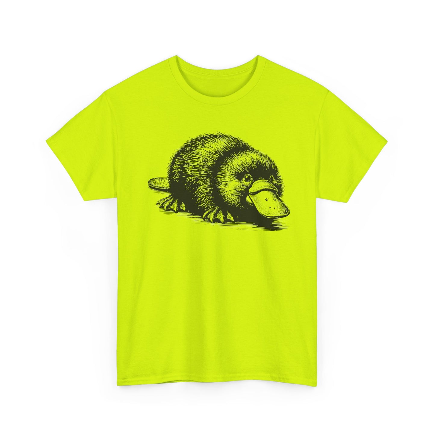 Platypus Sketch Tee — Vintage Wildlife Graphic T-Shirt