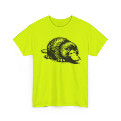 Platypus Sketch Tee — Vintage Wildlife Graphic T-Shirt