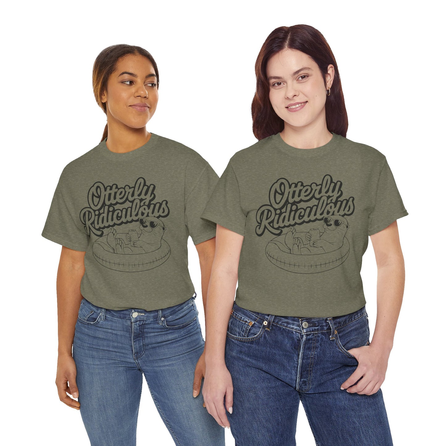 Otterly Ridiculous T-Shirt — Cute Otter Pool Graphic Tee