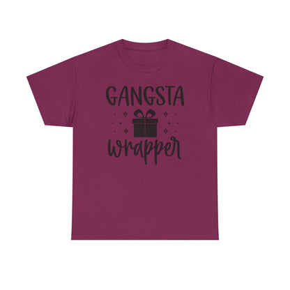 Gangsta Wrapper Tee — Funny Christmas Gift-Wrapping T-Shirt