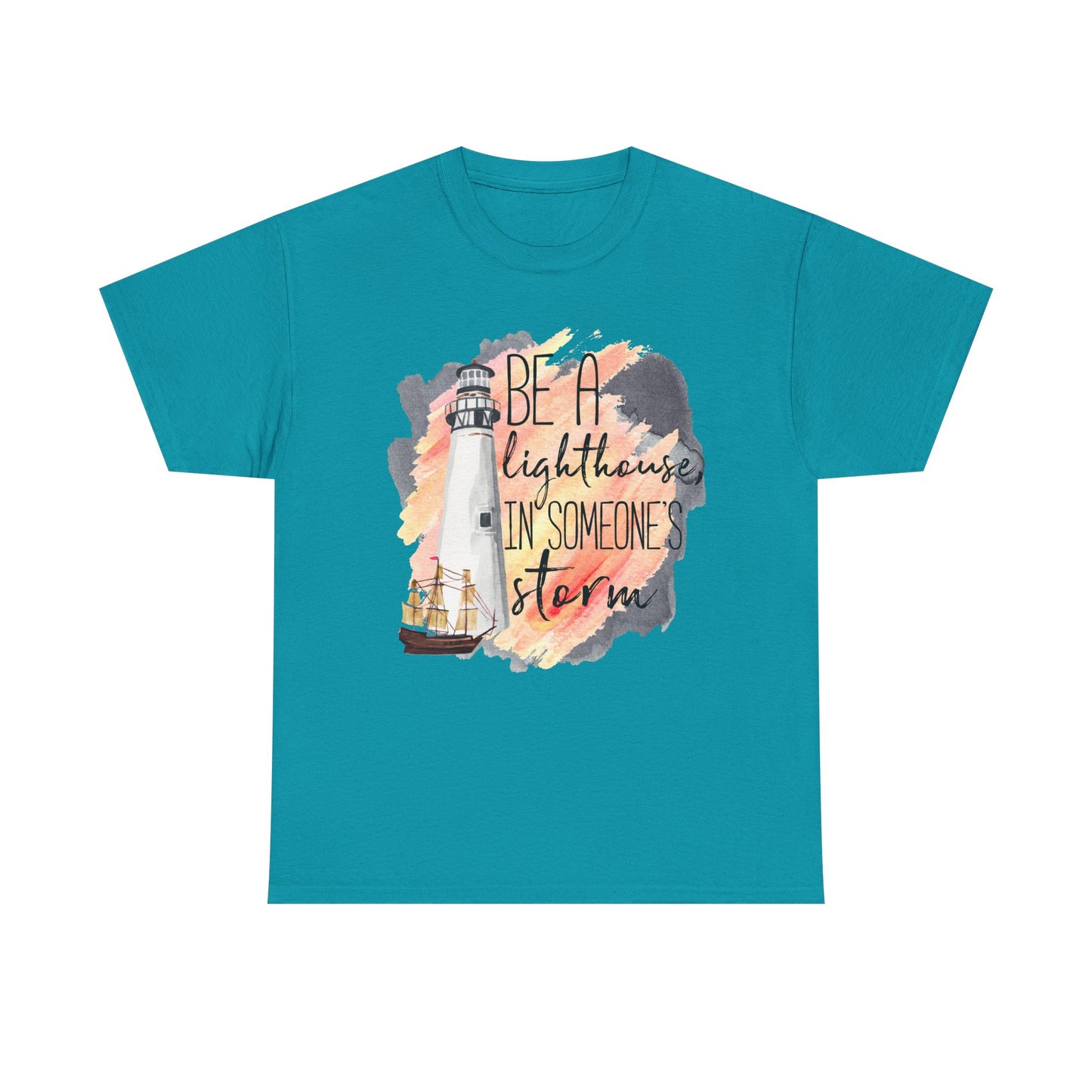 Lighthouse “Be A Lighthouse In Someone’s Storm” T‑Shirt