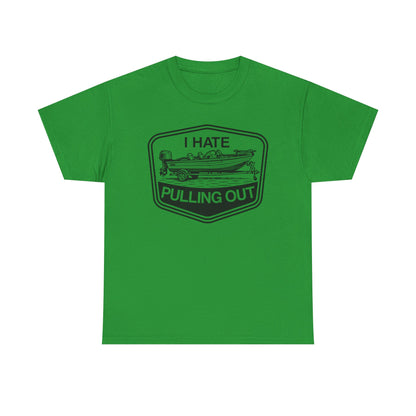 I Hate Pulling Out Vintage Airplane Tee - Funny Pilot Aviation T-Shirt