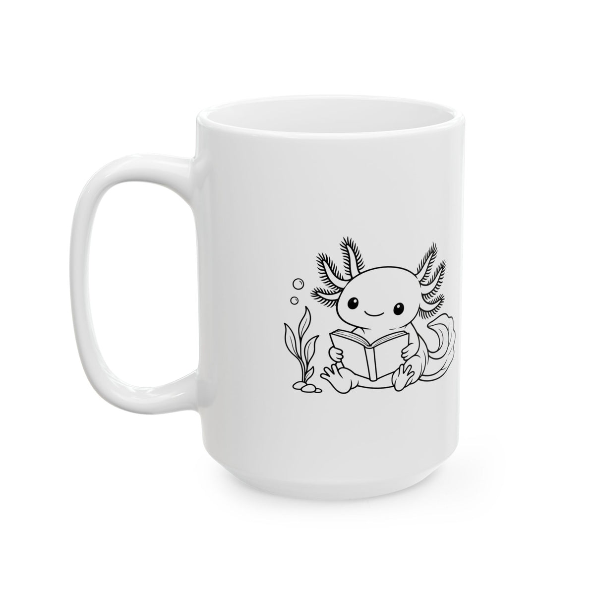 Axolotl Book Nook Mug
