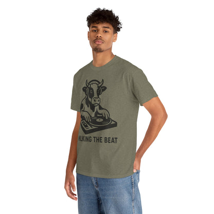 Milking the Beat DJ Cow T-Shirt