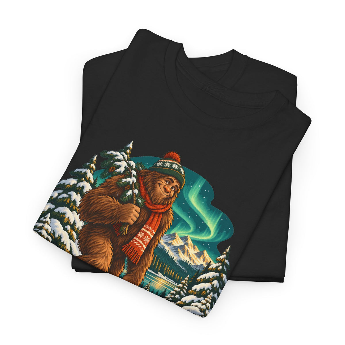 Bigfoot Snow Day Sasquatch T-Shirt