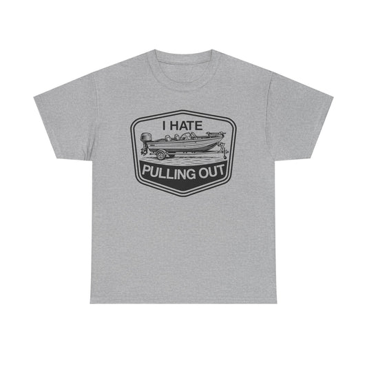 I Hate Pulling Out Vintage Airplane Tee - Funny Pilot Aviation T-Shirt