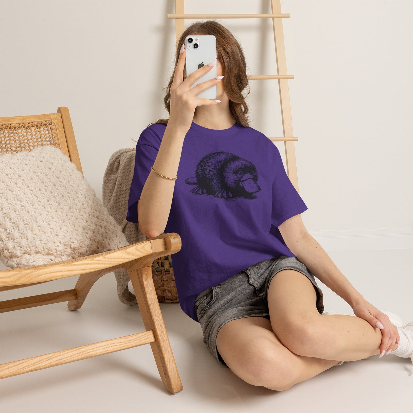 Platypus Sketch Tee — Vintage Wildlife Graphic T-Shirt