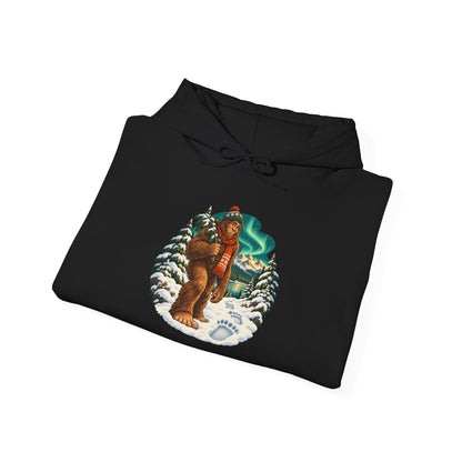 Bigfoot Snow Day Sasquatch Hoodie