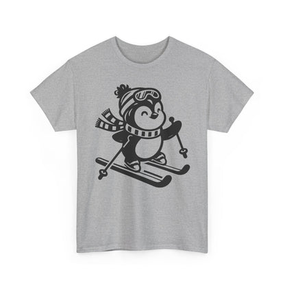 Skiing Penguin T-Shirt – Cute Winter Ski Tee