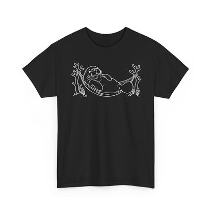 Chubby Mermaid Hammock Holiday Manatee T-Shirt