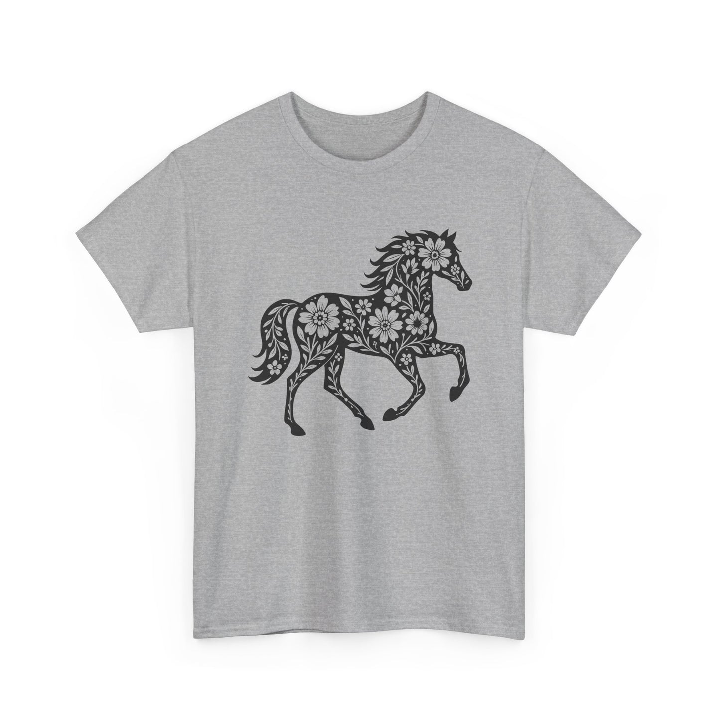 Floral Horse T-Shirt
