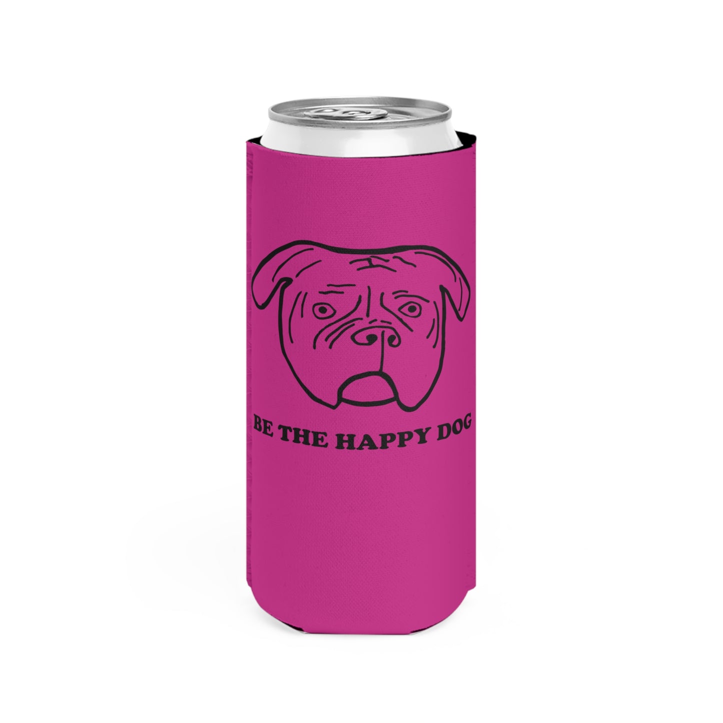 Walter Slim Can Cooler- Pink