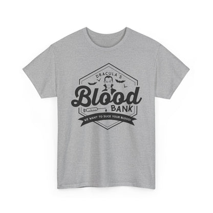 Blood Bank Tee — Dracula Vintage Vampire Graphic T-Shirt